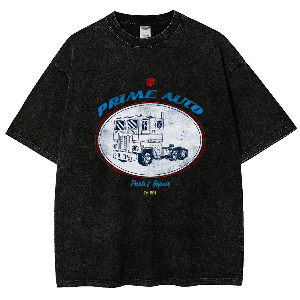 Prime Auto Vintage Distressed T-shirt