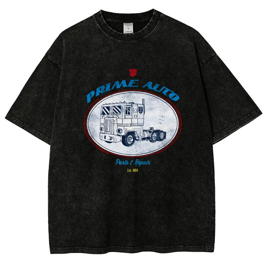 Prime Auto Vintage Distressed T-shirt