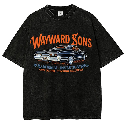 Wayward Sons Vintage Distressed T-shirt