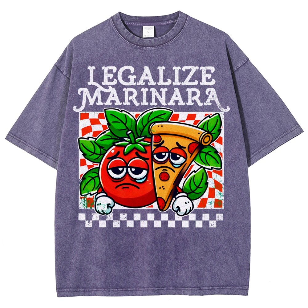 Legalize Marinara Vintage Distressed T-shirt
