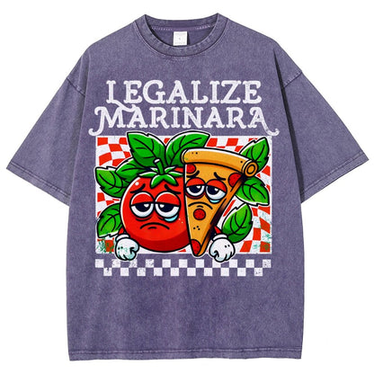 Legalize Marinara Vintage Distressed T-shirt