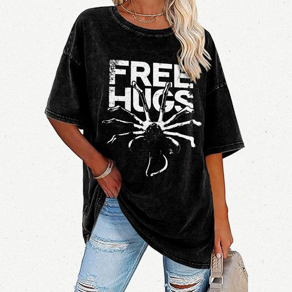 Free Hugs Vintage Distressed T-shirt