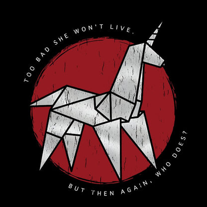 Origami Unicorn Geeky T-Shirt