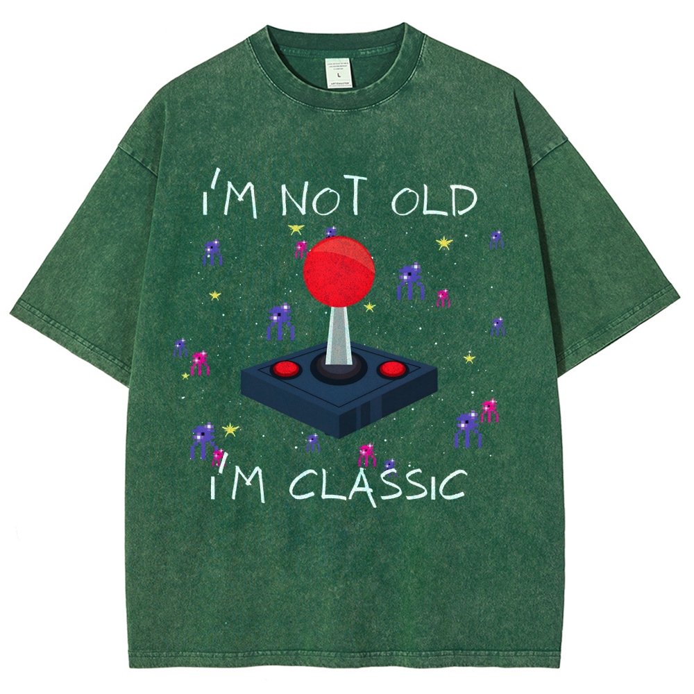 I'm Not Old I'm Classic Video Game Vintage Distressed T-shirt