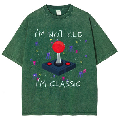 I'm Not Old I'm Classic Video Game Vintage Distressed T-shirt