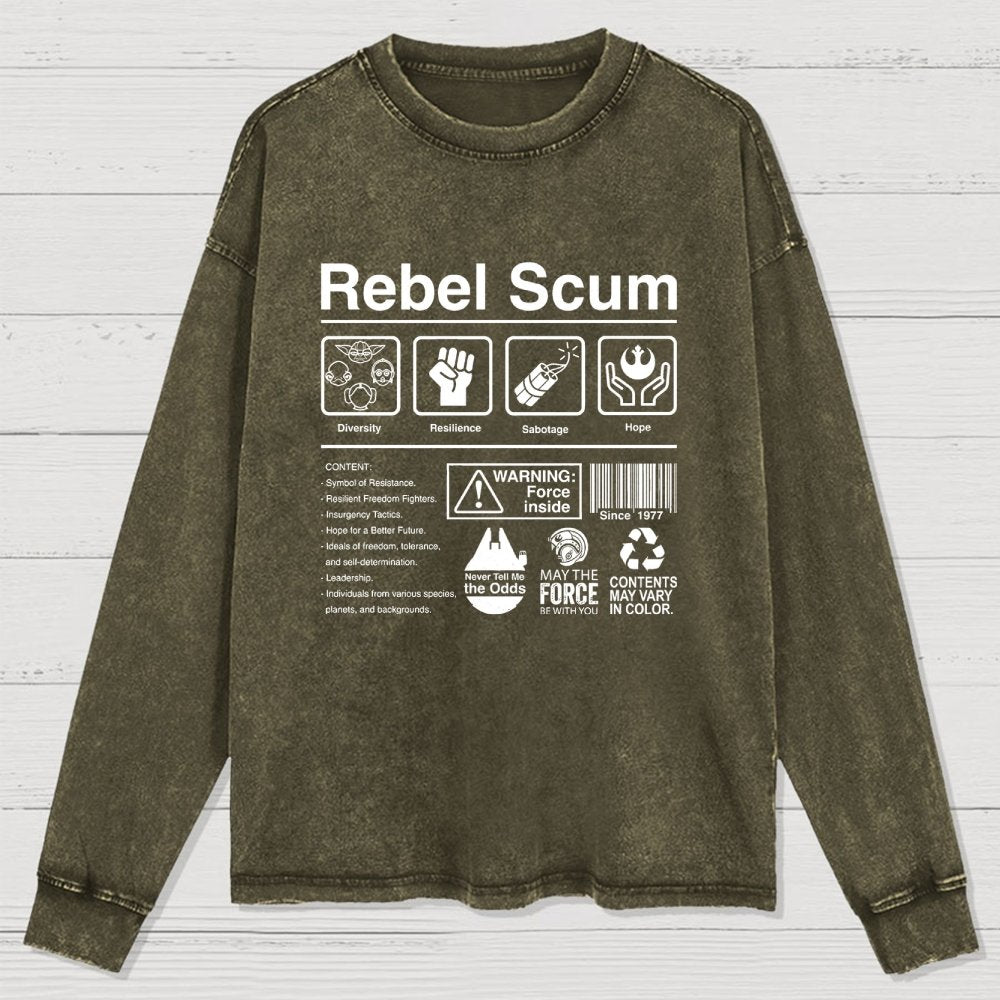 Washed Long Sleeve Tee 2507000218