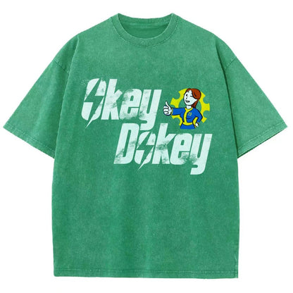 Okey Dokey Vintage Distressed T-shirt