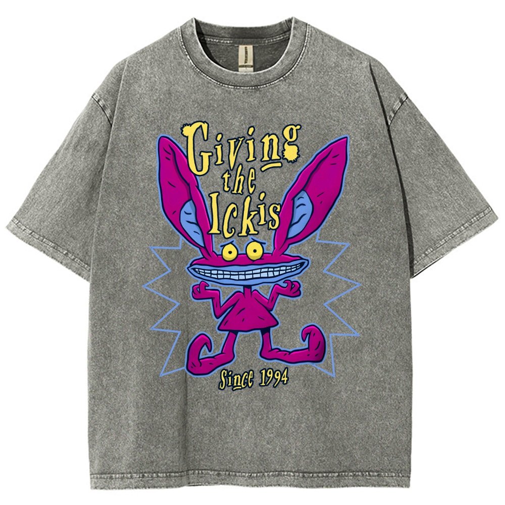 Giving The Ickis Vintage Distressed T-shirt