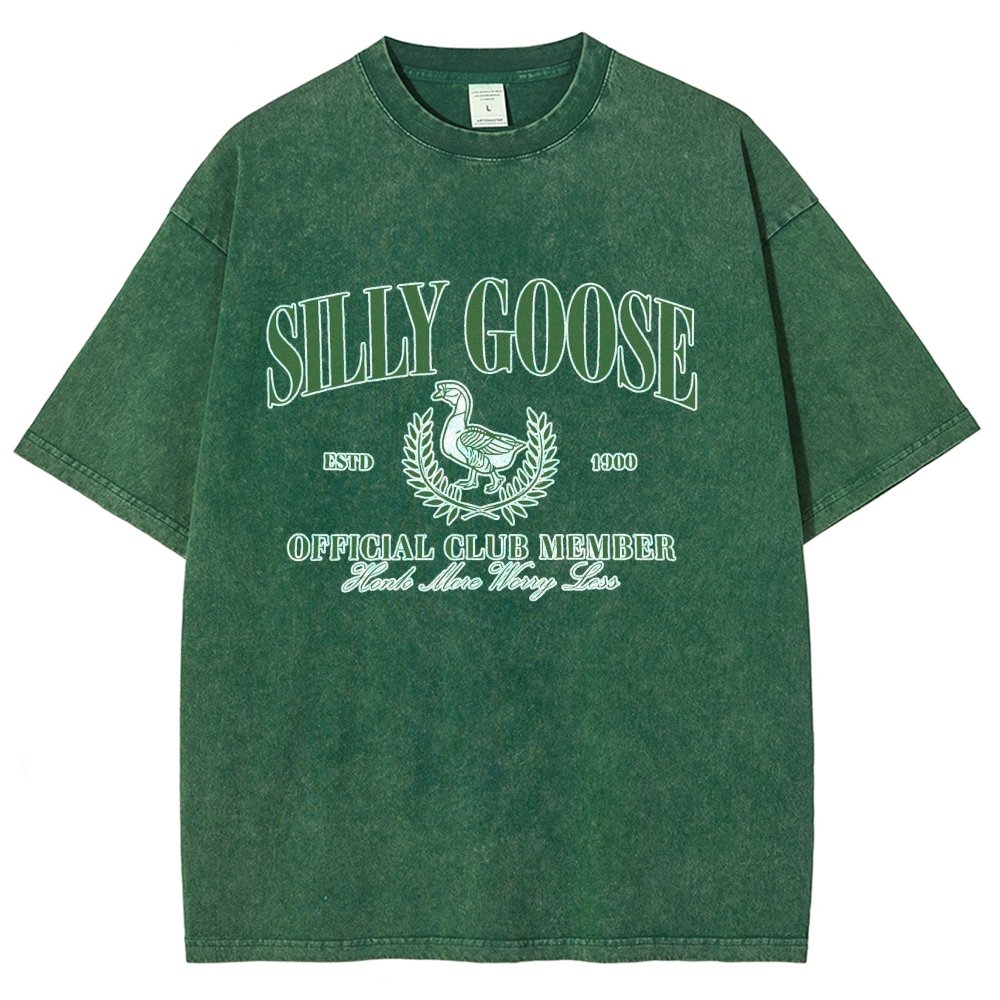Silly Goose Official Club Vintage Distressed T-shirt