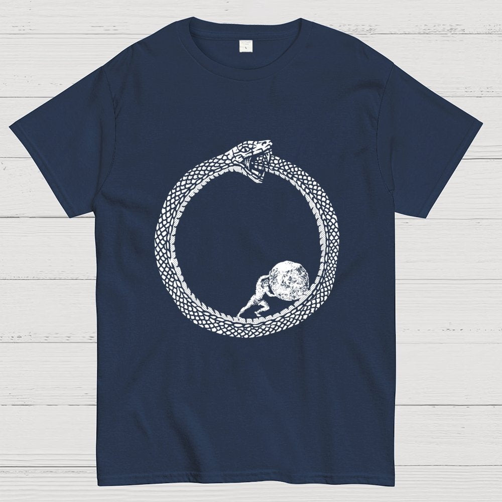 Sisyphus In Ouroboros Geek T-Shirt