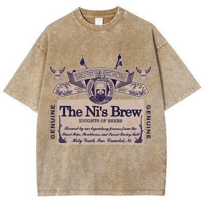 The Ni's Brew Vintage Distressed T-shirt