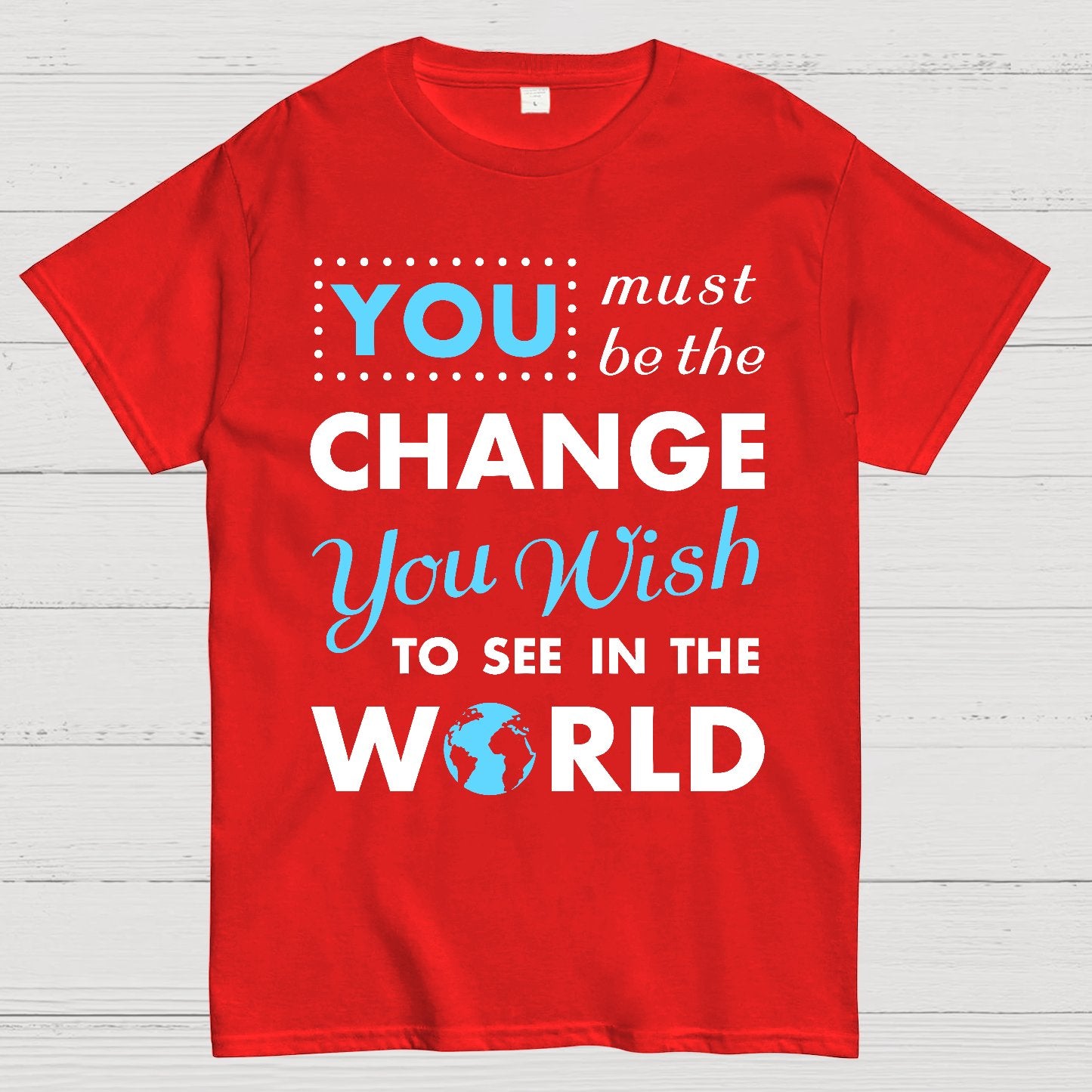 Be the Change Geek T-Shirt
