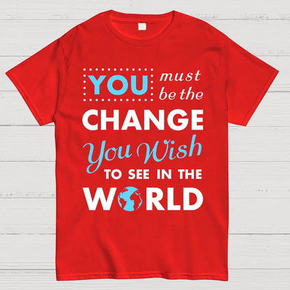Be the Change Geek T-Shirt