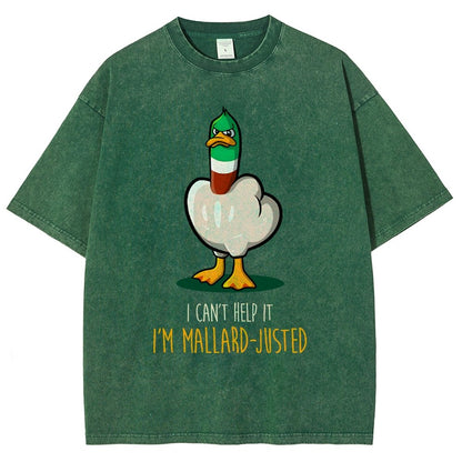 Maladjusted Mallard Vintage Distressed T-shirt