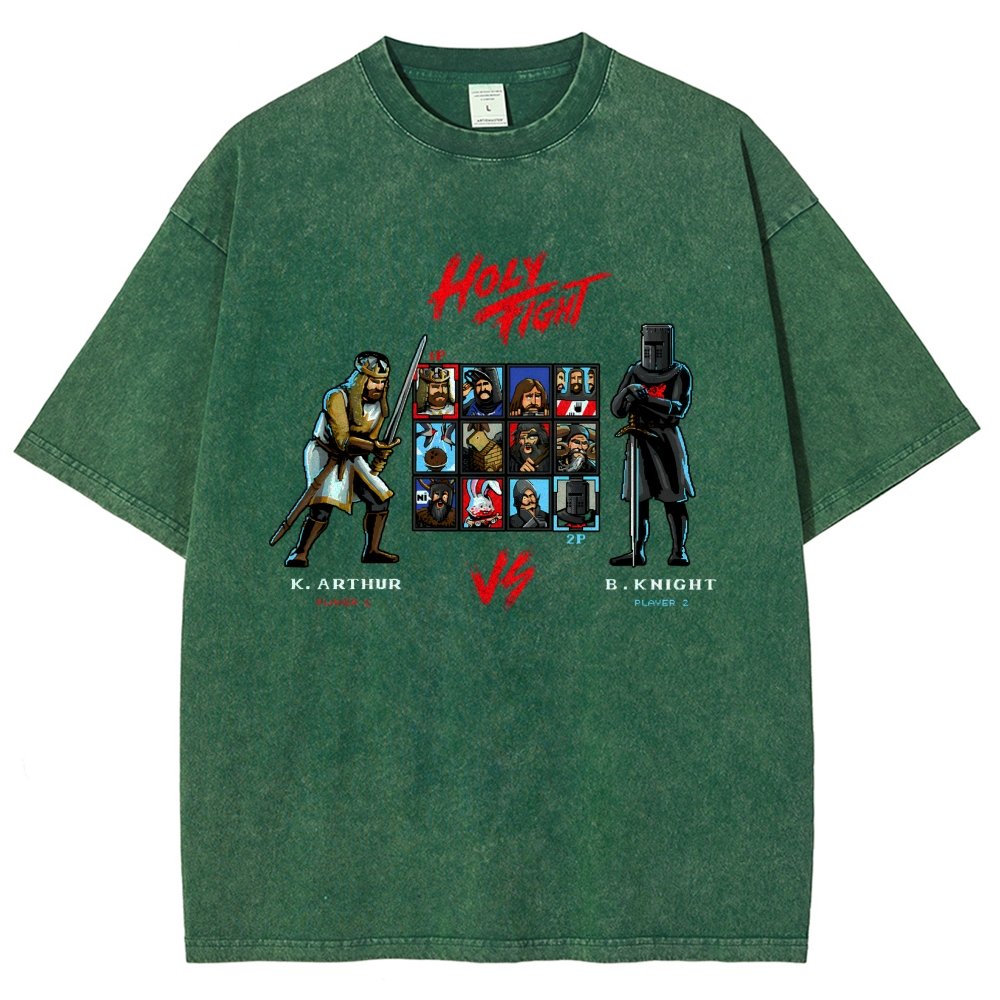 Holy Fight Vintage Distressed T-shirt