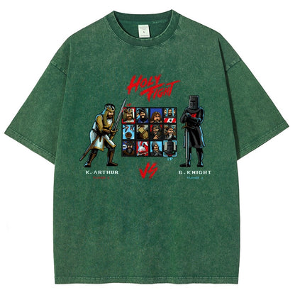 Holy Fight Vintage Distressed T-shirt