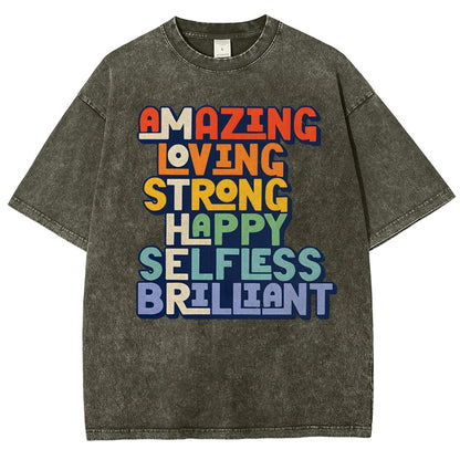Amazing Mother Vintage Distressed T-shirt