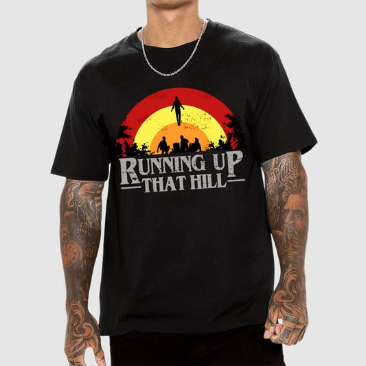 Running up that hill Geek T-Shirt