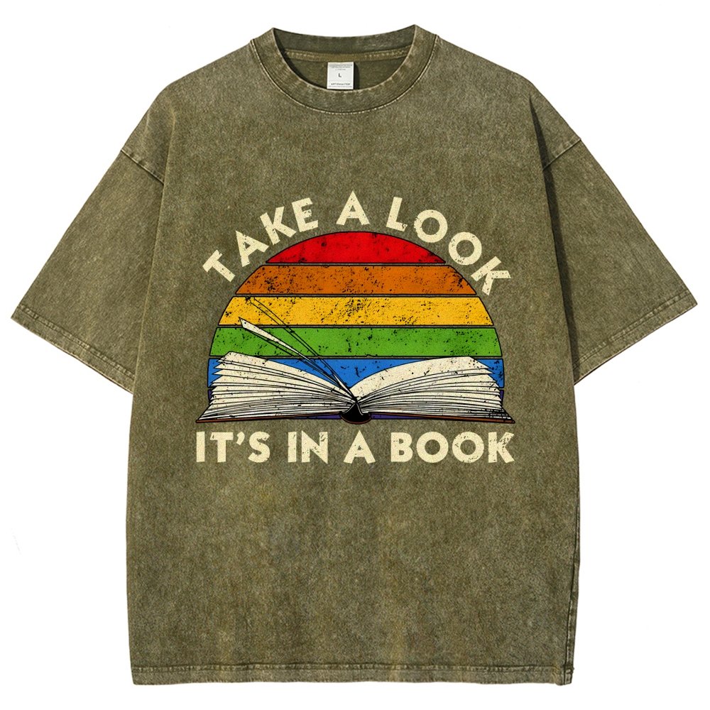 Take a Look Vintage Distressed T-shirt