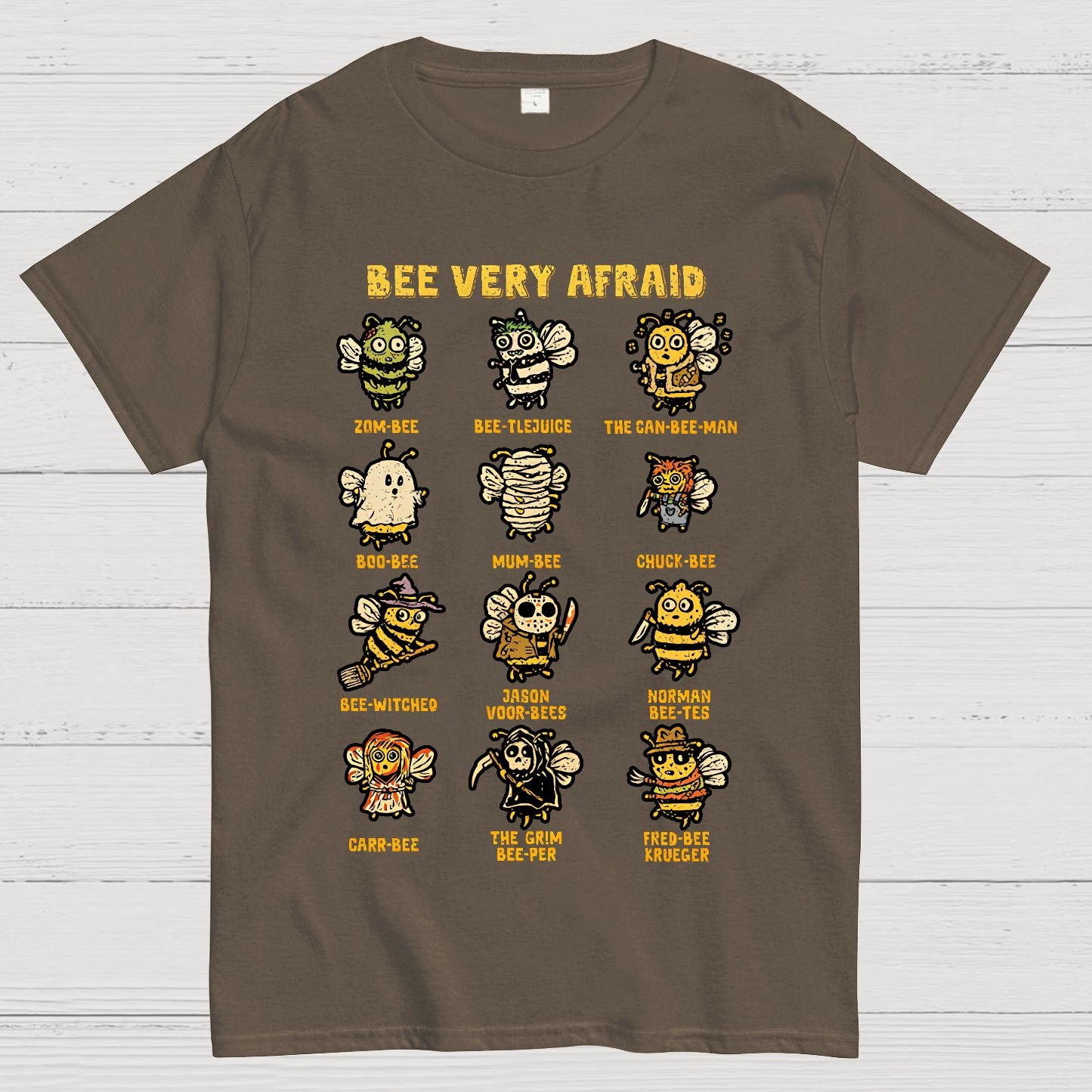 Bees Are Scary, Halloween Geek T-Shirt
