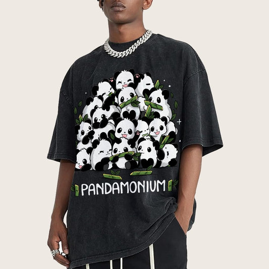 Pandamonium Vintage Distressed T-shirt