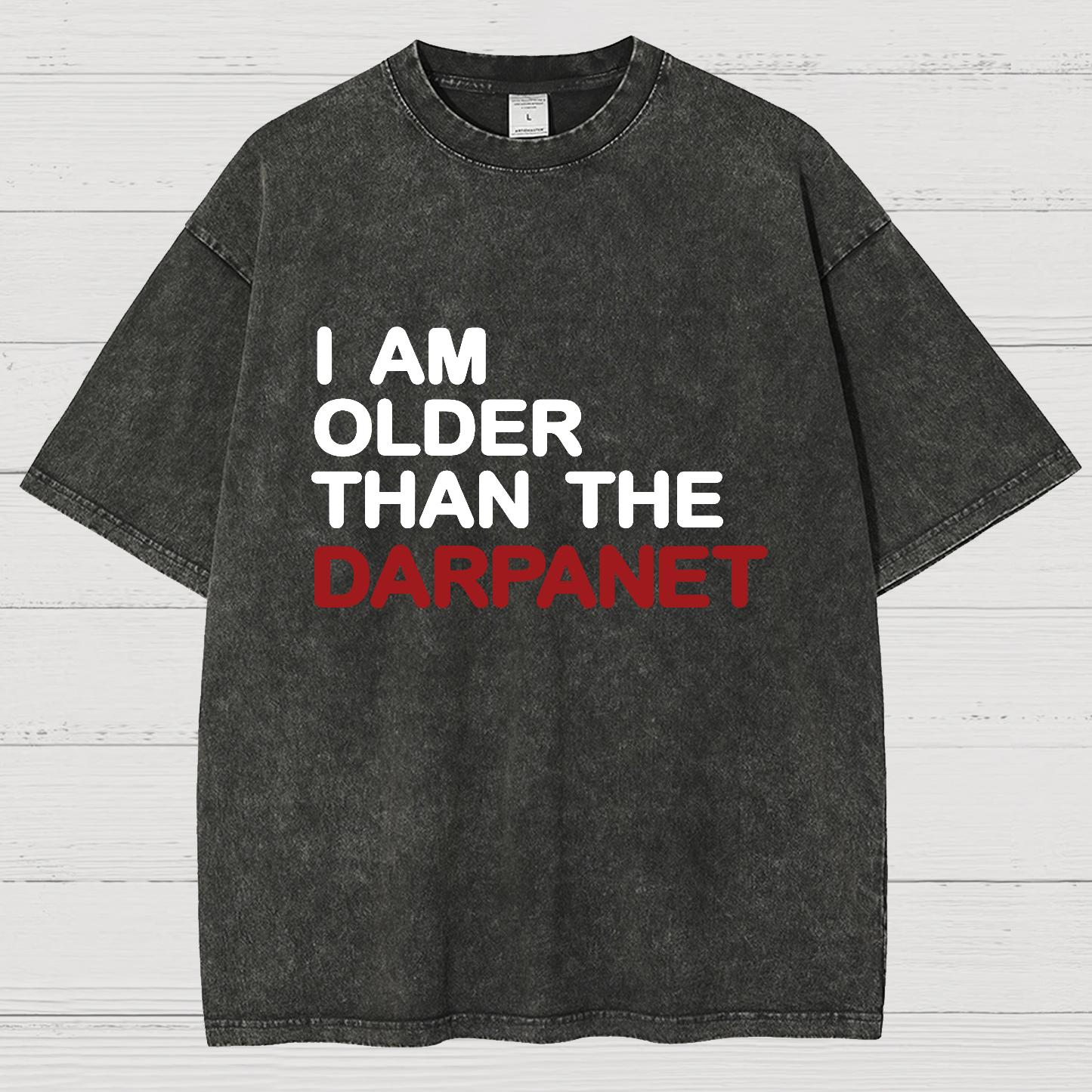 I Am Older Than The Darpanet Vintage Distressed T-shirt