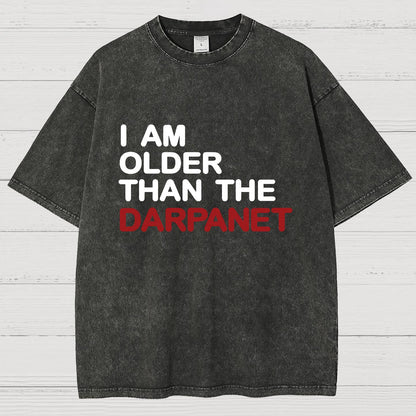 I Am Older Than The Darpanet Vintage Distressed T-shirt