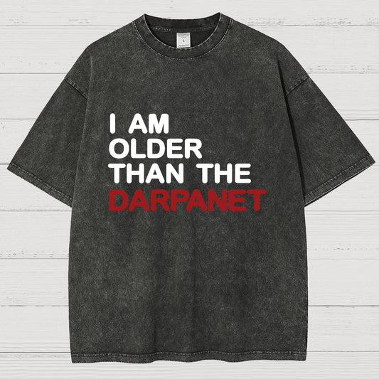 I Am Older Than The Darpanet Vintage Distressed T-shirt