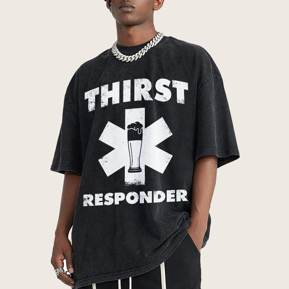 Thirst Responder Vintage Distressed T-shirt