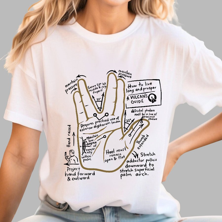 How To Live Well & Thrive Geek T-Shirt