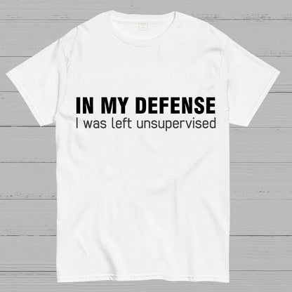 I Was Left Unsupervised Geeky T-Shirt