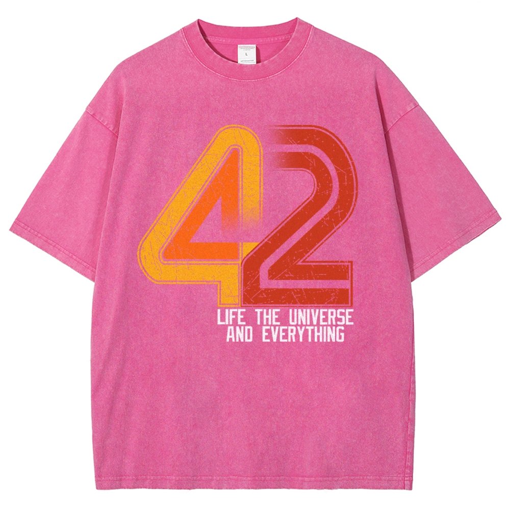 42 Ultimate Secret Vintage Distressed T-shirt