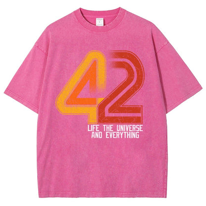 42 Ultimate Secret Vintage Distressed T-shirt
