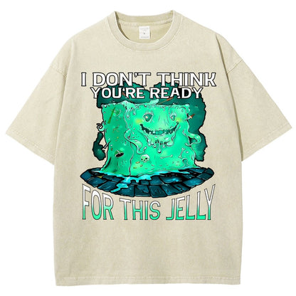 Gelatinous Cube Vintage Distressed T-shirt