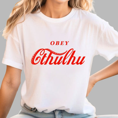 Obey Cthulhu Geek T-Shirt