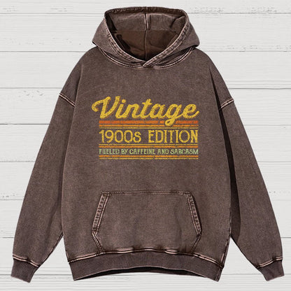 1900s Edition Vintage Distressed Hoodie
