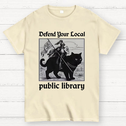 Defend Your Local public library Geek T-Shirt