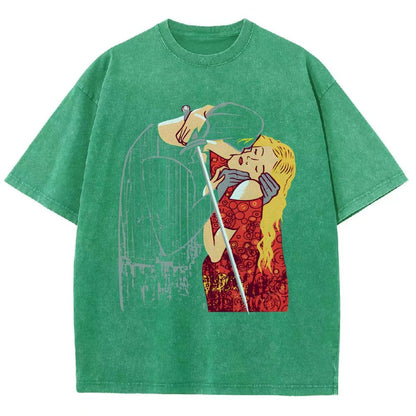 Valentine's Day.The Dread Pirate's Kiss Vintage Distressed T-shirt