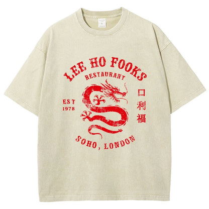 Lee Ho Fook Vintage Distressed T-shirt
