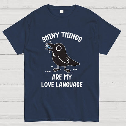 Crow Love Shiny Geek T-Shirt