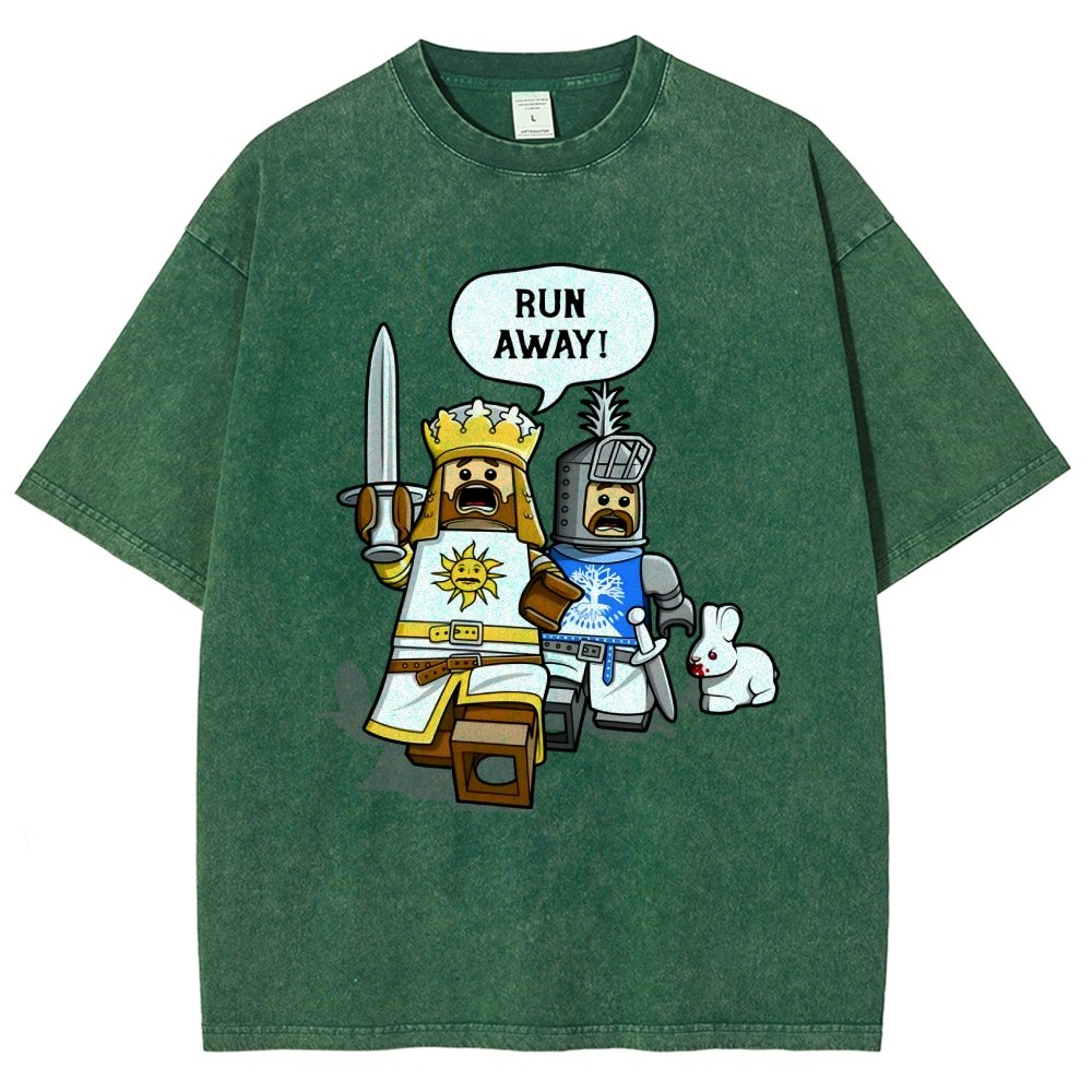 The Cowardly King Vintage Distressed T-shirt