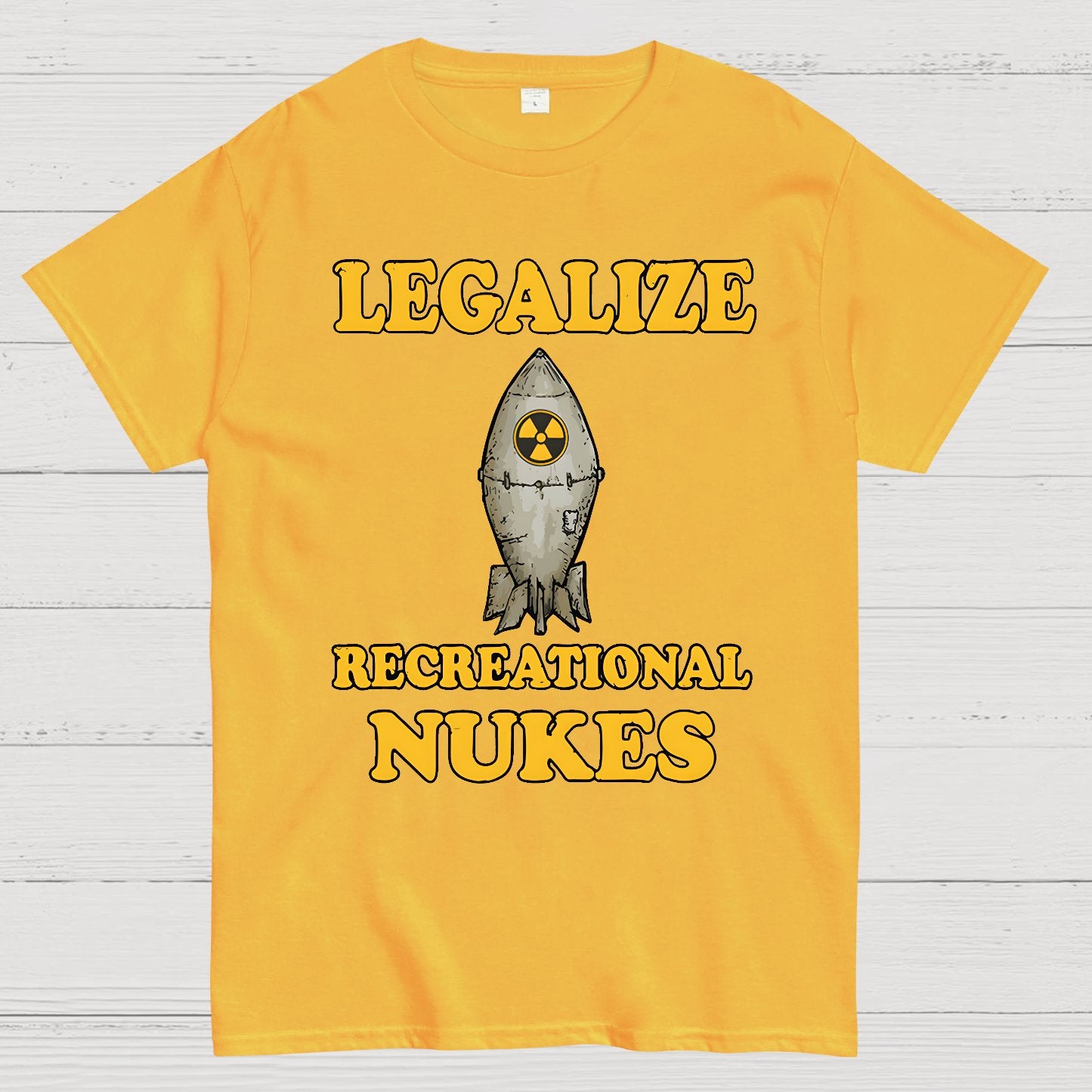Legalize Recreational Nukes Geek T-Shirt