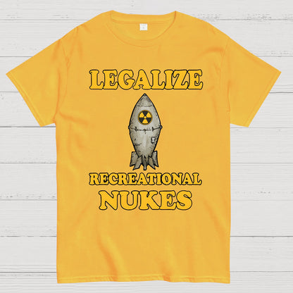 Legalize Recreational Nukes Geek T-Shirt