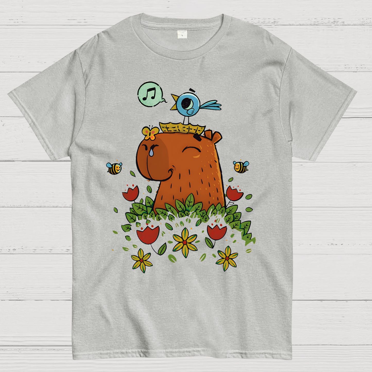 Enjoying Carefree Springtime Geek T-Shirt