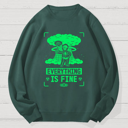 Nuclear Boy Geek Cotton Sweatshirt