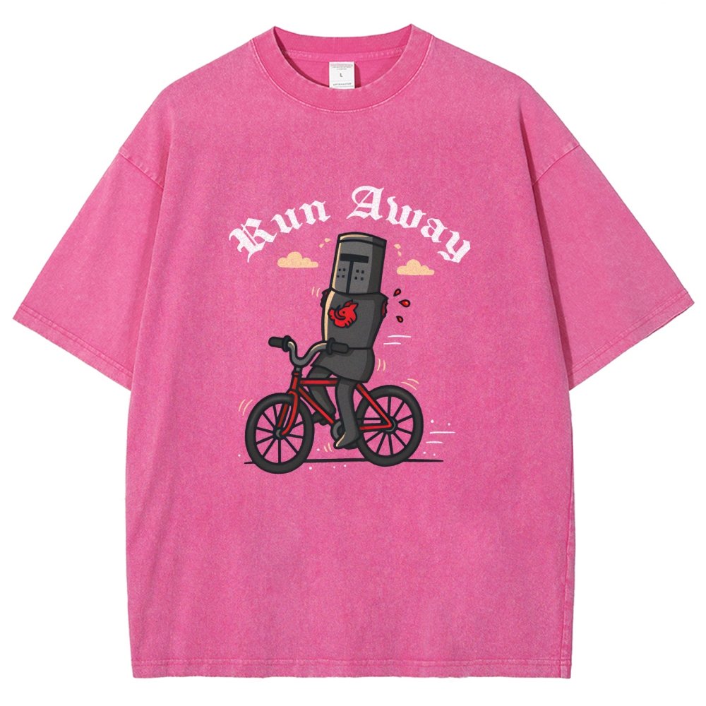 Run Away Vintage Distressed T-shirt