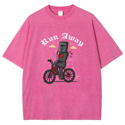 Run Away Vintage Distressed T-shirt