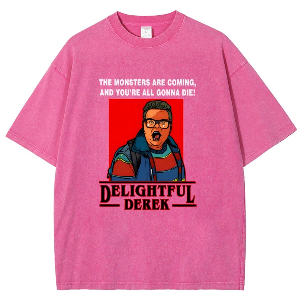 Delightful Hero Vintage Distressed T-shirt