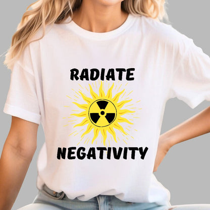 Radiate Negativity Geek T-Shirt