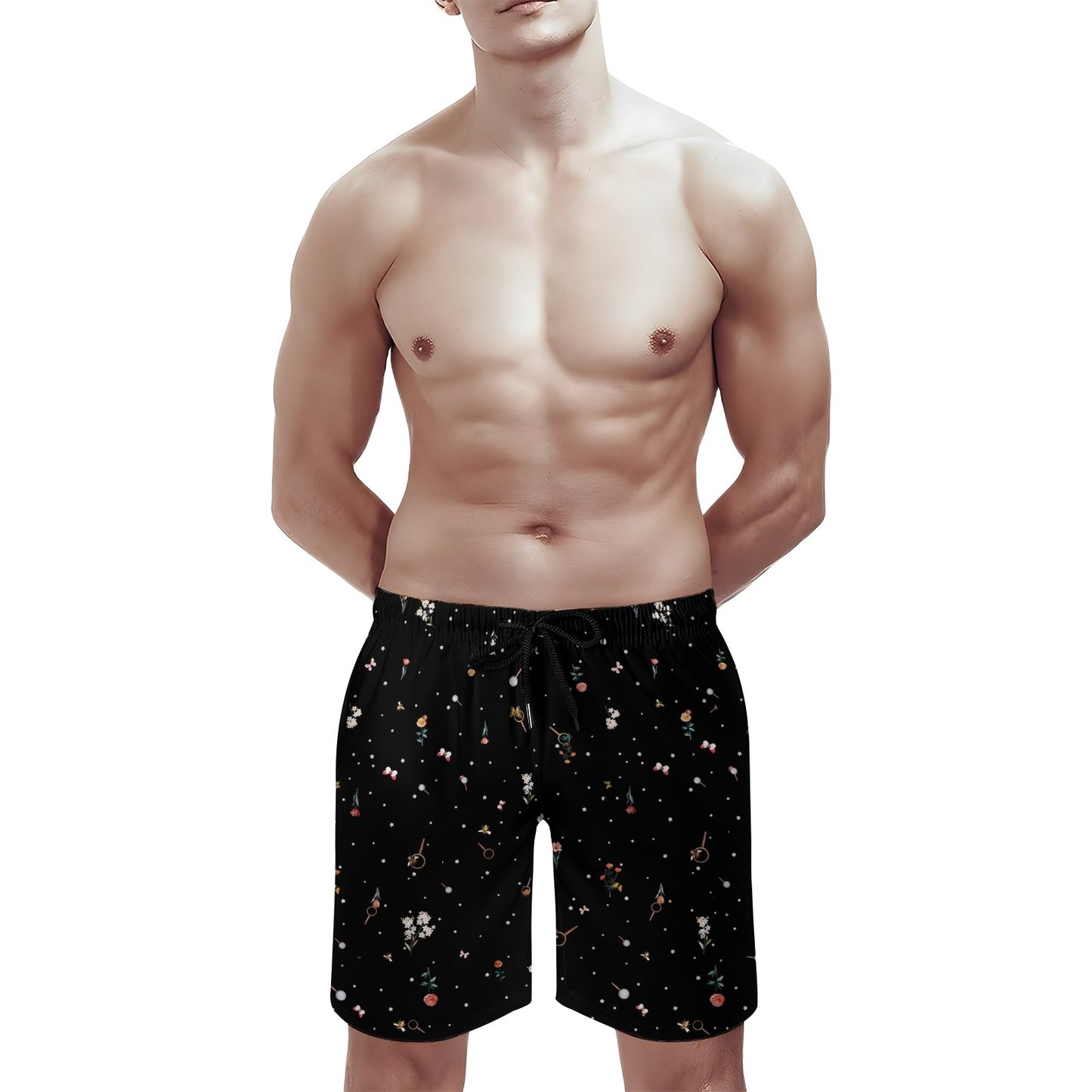 Magnifying Glass Flower Geek Shorts